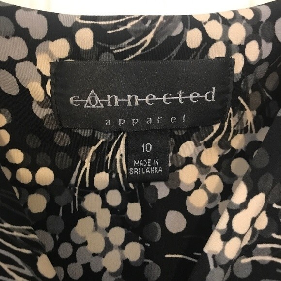 Connected V Neck Dress - Picture 6 of 8